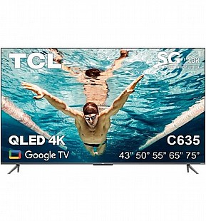 טלוויזיה TCL 50C635 4K 50 אינטש טלוויזיה TCL 50C635 4K 50 אינטש