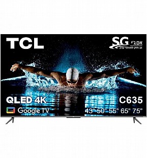 טלוויזיה TCL 55C635 4K 55 אינטש-משלוח חינם טלוויזיה TCL 55C635 4K 55 אינטש-משלוח חינם