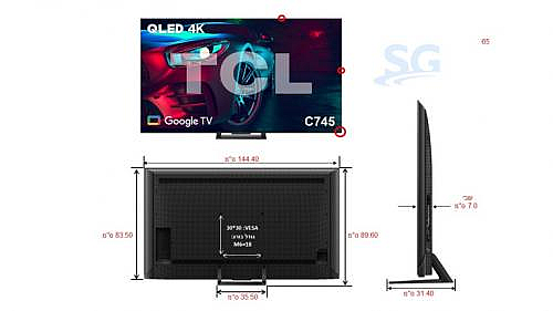 �������� TCL 65C745 4K �65 ������|������� ��� ����� �����|���� ���� ������ |���� ���|����� ����