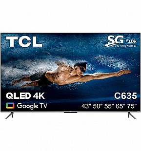 טלוויזיה TCL 75C635 4K 75 אינטש טלוויזיה TCL 75C635 4K 75 אינטש