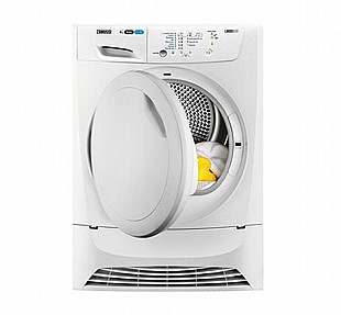 מייבש כביסה Zanussi ZDC82026 8 ק"ג זנוסי מייבש כביסה Zanussi ZDC82026 8 ק"ג זנוסי