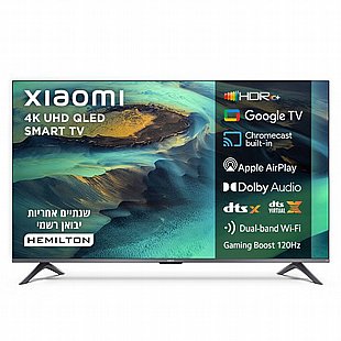 טלוויזיה ''55 QLED 4K שיאומי דגם Xiaomi TV A Pro 55''|אלקטריק דיל משווק רישמי|הדרכה חינם |מוצר חדש|משלוח חינם טלוויזיה ''55 QLED 4K שיאומי דגם Xiaomi TV A Pro 55''|אלקטריק דיל משווק רישמי|הדרכה חינם |מוצר חדש|משלוח חינם