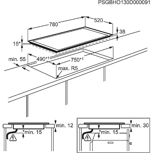 ������ ���� Electrolux EHF 8748FOK