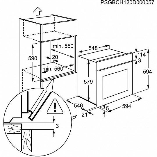���� ����� Electrolux EOC5410AOX����� �����