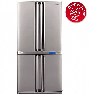 מקרר 4 דלתות בנפח 568 ליטר בגימור נירוסטה SHARP HYBRID דגם F73 מקרר 4 דלתות בנפח 568 ליטר בגימור נירוסטה SHARP HYBRID דגם F73
