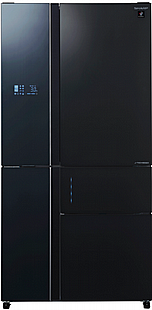 SJ-FSR920-BK מקרר 5 דלתות בנפח 668 ליטר בטכנולוגיית J-Tech Inverter בצבע זכוכית שחורה SJ-FSR920-BK מקרר 5 דלתות בנפח 668 ליטר בטכנולוגיית J-Tech Inverter בצבע זכוכית שחורה